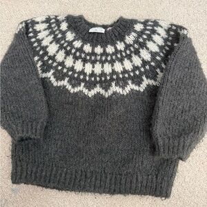 Zara boys gray sweater size 2